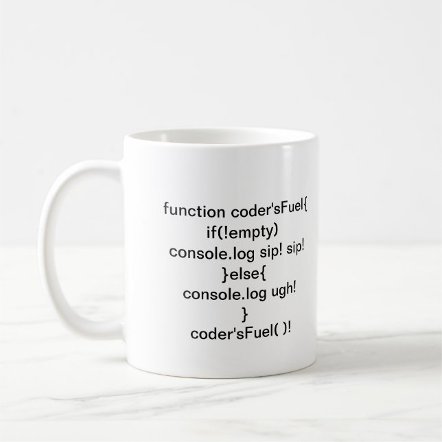 ÉL la taza del programador con humor (Izquierda)