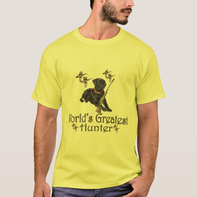 El laboratorio negro caza el camisetas de los (Anverso)