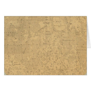 El lado visible del mapa de la superficie de la lu
