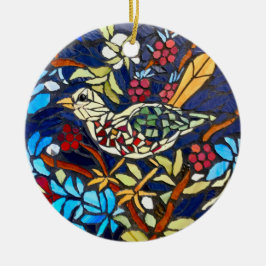 'El ladrón de frambuesa' - Ornamento cerámico