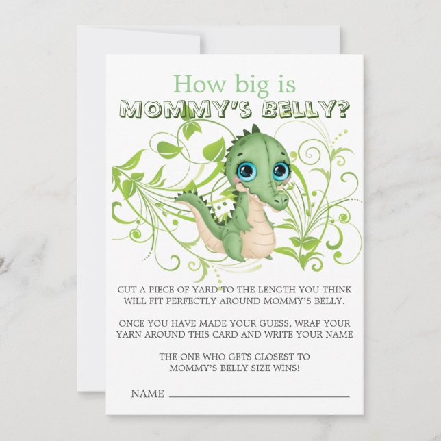 El lagarto verde lindo qué grande es el Belly de m (Anverso)