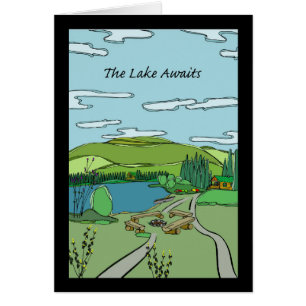 El lago Awaits, un buen viaje, un buen viaje