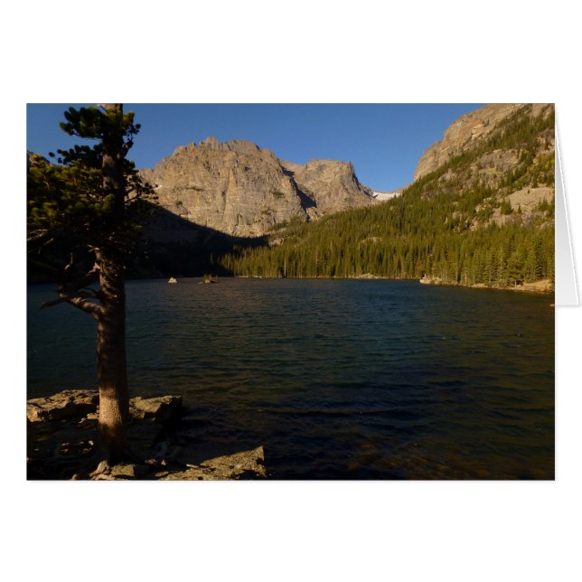 El lago en el Parque Nacional de las Montañas Roco (Anverso (Horizontal))