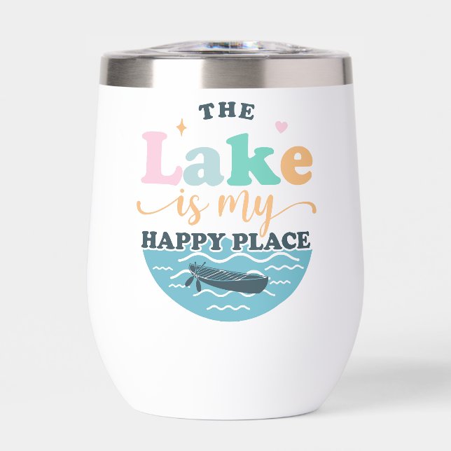 El lago es mi lugar feliz (Frente)