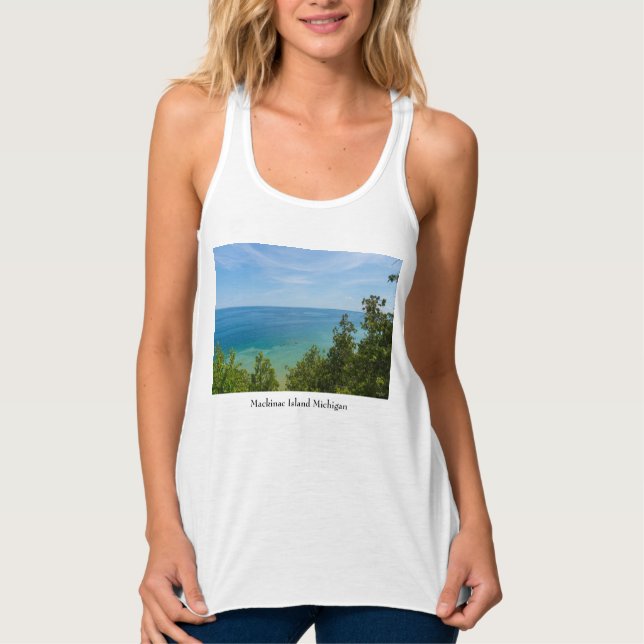 El lago Huron Lookout Tank Top (Anverso)