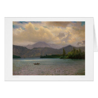 El lago Tahoe, California por Bierstadt (0102a)