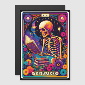 "El lector" Tarot Card Magnet