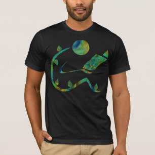 El lector verde 4R apoya la camisa