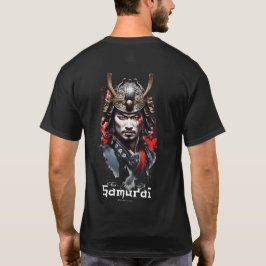 El legendario Samurai - Negro de camiseta básica m