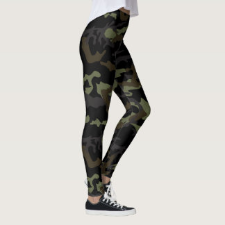 El legging impreso camuflaje asombroso