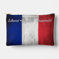 El lema nacional de Francia imprime la bolsa corta