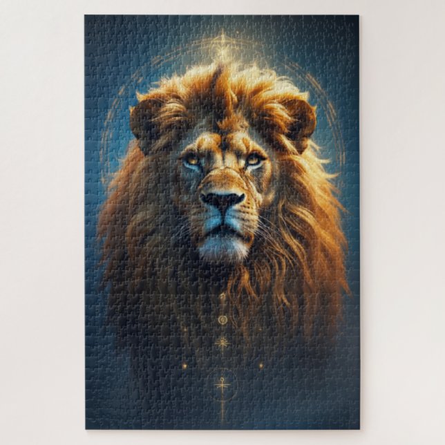 El león cósmico - guardián del rompecabezas del po (Vertical)