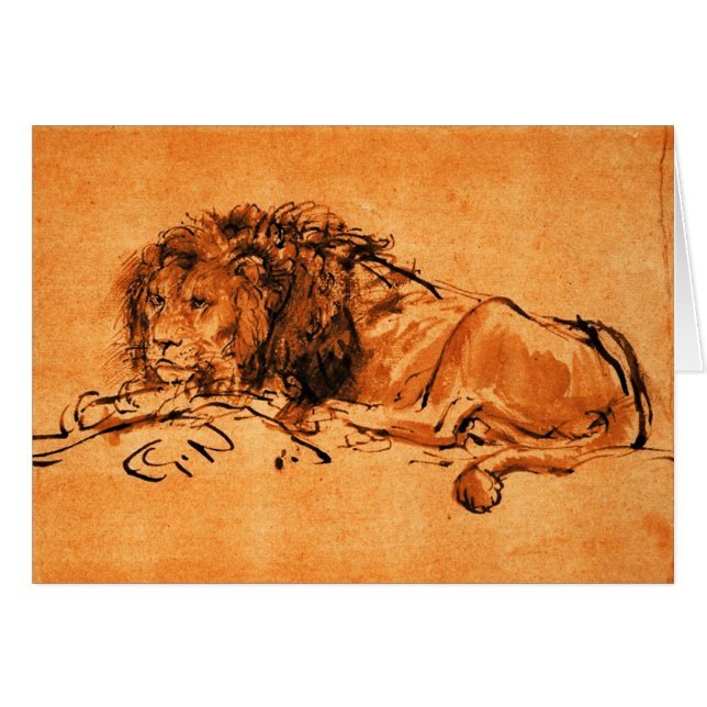 EL LEÓN DE CABO SE ESTÁ MINTIENDO, Naranja, Negro (Anverso (Horizontal))