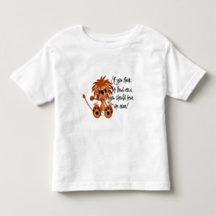 El león del bebé me oye rugir las camisetas y los
