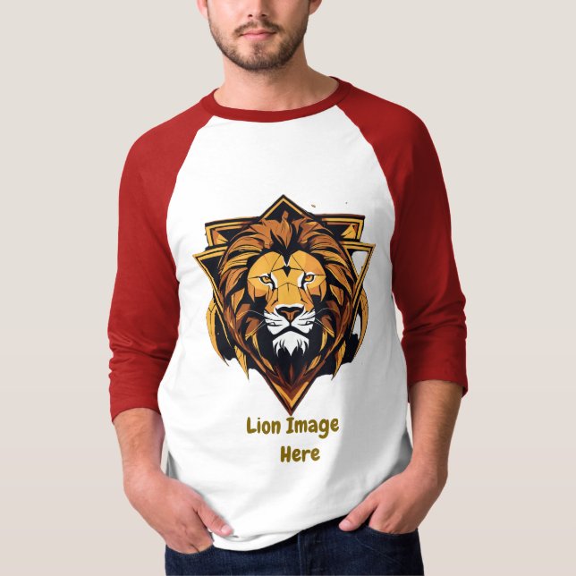 El león: Diseño de camiseta de la funda de la furi (Anverso)