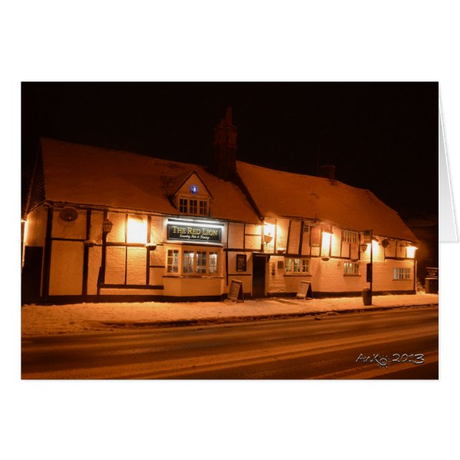 El León Rojo - Invierno (Anverso (Horizontal))