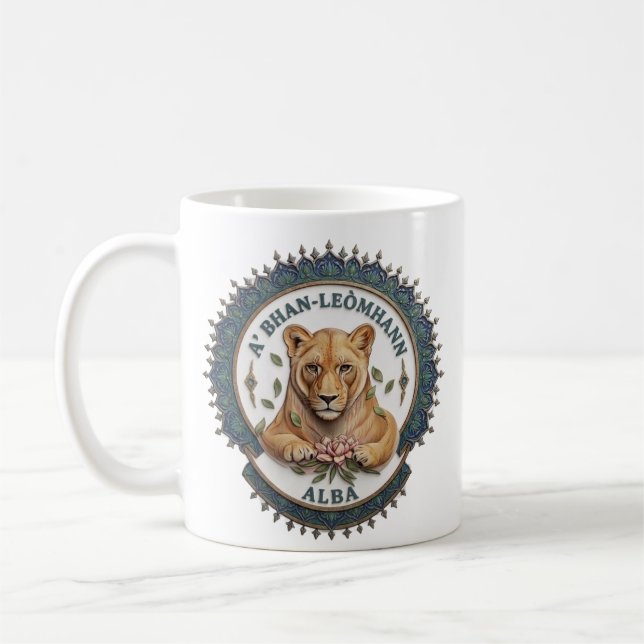El León. Taza de café de Escocia (Izquierda)