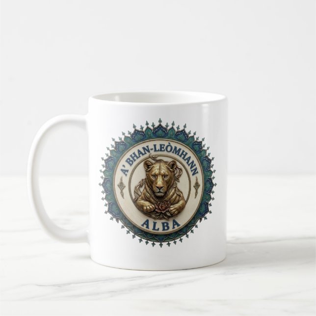 El León. Taza de café de Escocia (Izquierda)