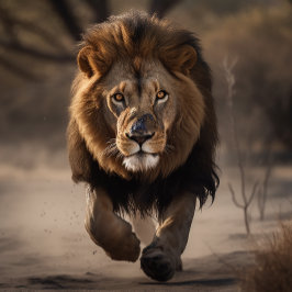El león tiene el derecho de hacer el rompecabezas
