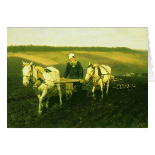 El lev Nikolaevich Tolstoy del escritor (Anverso (Horizontal))