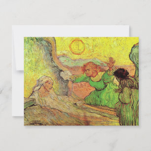 El levantamiento de Lázaro por Vincent van Gogh