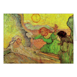 El Levantamiento de Lázaro por Vincent van Gogh Ta