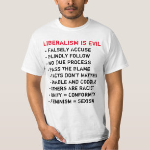 El liberalismo es camiseta malvada