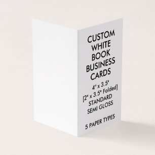 El libro BRILLANTE de encargo dobló tarjetas de