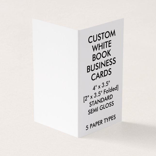 El libro BRILLANTE de encargo dobló tarjetas de (Exterior)