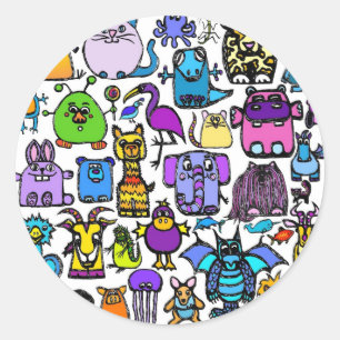 "el libro de alfabetos" - Pegatinas