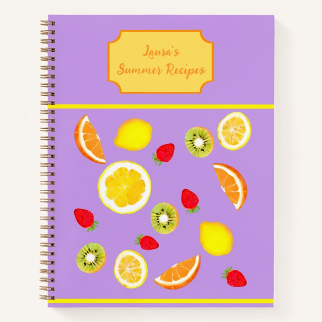 El libro de cocina de verano - frutas de verano co (Anverso)