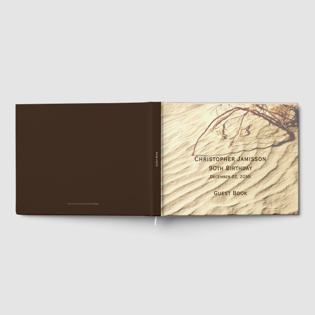 El libro de invitados de la fiesta de cumpleaños c (Lleno)