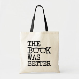 El libro era mejor bolsa de libros divertida