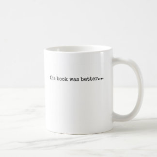 El libro era una mejor taza