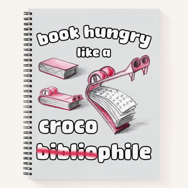 El Libro Gris Hambre Como Un Esbozo Crocófilo (Anverso)