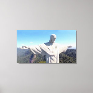 El lienzo Cristo Redentor 36x20