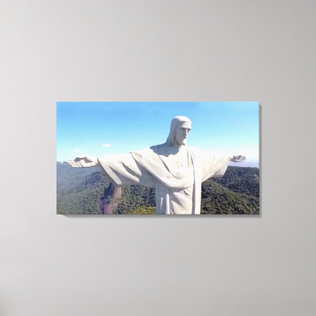 El lienzo Cristo Redentor 36x20 (Anverso)