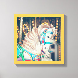 El lienzo de caballo pintado