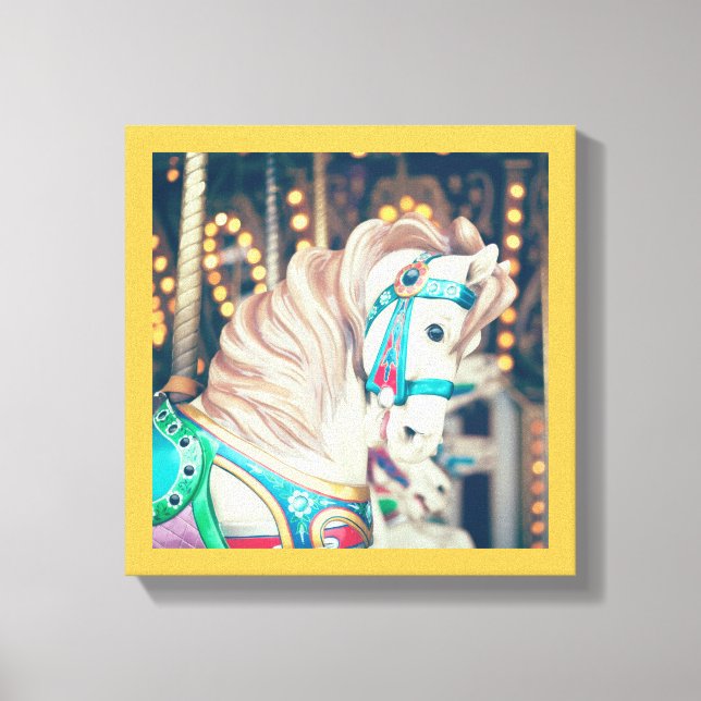 El lienzo de caballo pintado (Anverso)