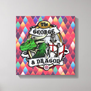 El Lienzo Envenenado De George Y Dragon