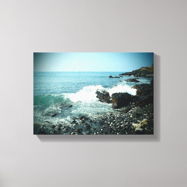 El lienzo ondulado de Big Island (Anverso)