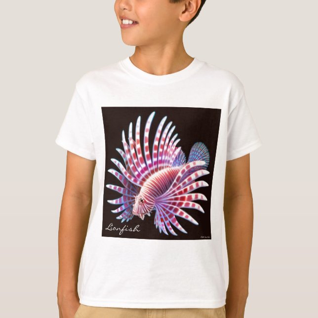 El Lionfish embroma la camiseta (Anverso)