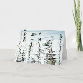 El líquido Masts la tarjeta en blanco