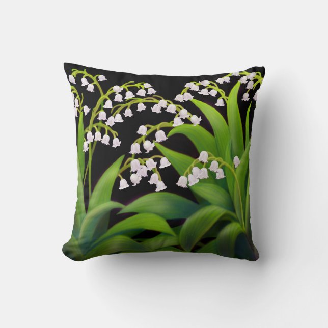 El lirio de los valles florece la almohada (Anverso)
