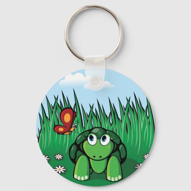 El llavero de la pequeña tortuga (Anverso)