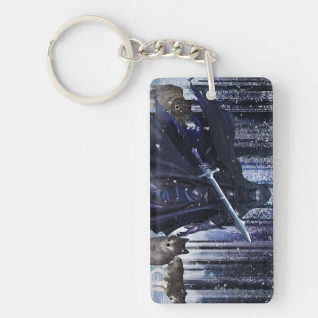 EL LLAVERO DEL LÍDER DE LA MANADA DE LOBOS (Frente)