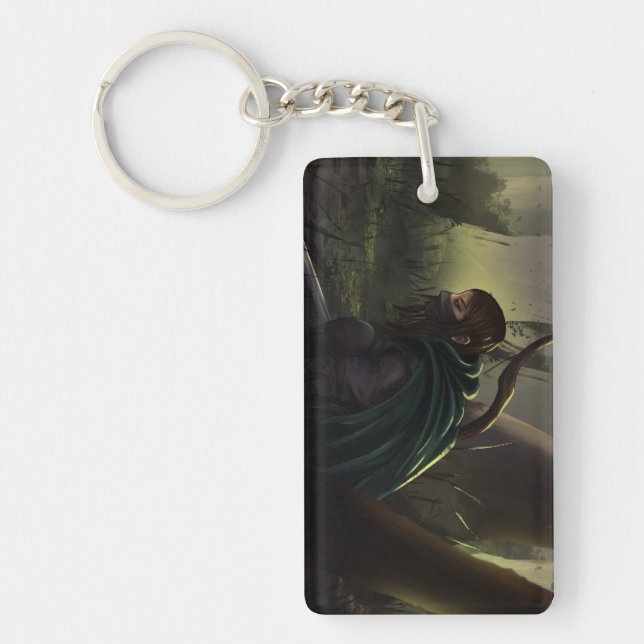 EL LLAVERO DEL PERSEGUIDOR DE LA CABEZA DE RASTRO (Frente)