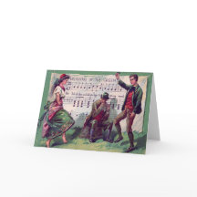 El llevar gitano irlandés de la plantilla verde