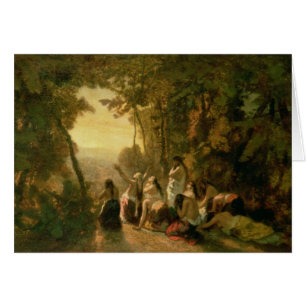 El llorar de la hija de Jephthah, 1846