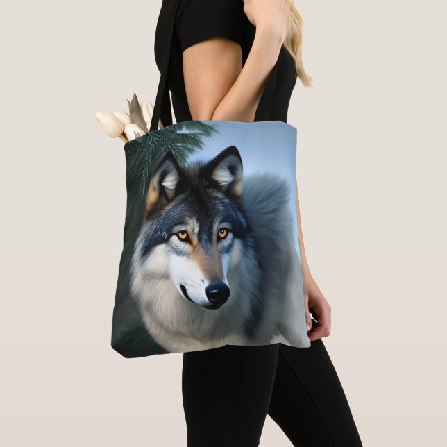 El Lobo Ártico, la Bolsa De Tote (Detalle)